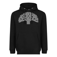 Black oakland california hoodie   oak tree Heavyweight Hoodie - linhVisuals