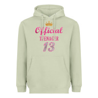 Matcha official 13 teenager cute 13th birthday ideas for girls t shirt Heavyweight Hoodie - linhVisuals