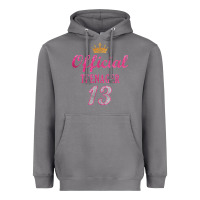 Storm official 13 teenager cute 13th birthday ideas for girls t shirt Heavyweight Hoodie - linhVisuals