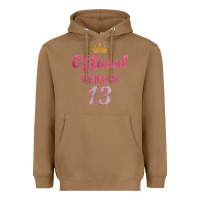 Toasted Coconut official 13 teenager cute 13th birthday ideas for girls t shirt Heavyweight Hoodie - linhVisuals