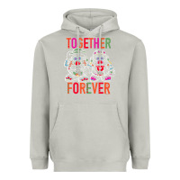 Moon Dust mr. & mrs. potato head day of the dead together forever premium t shir Heavyweight Hoodie - linhVisuals