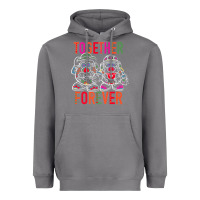 Storm mr. & mrs. potato head day of the dead together forever premium t shir Heavyweight Hoodie - linhVisuals
