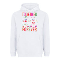 White mr. & mrs. potato head day of the dead together forever premium t shir Heavyweight Hoodie - linhVisuals