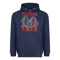 Mr. & Mrs. Potato Head Day Of The Dead Together Forever Premium T Shir Heavyweight Hoodie | Teevron