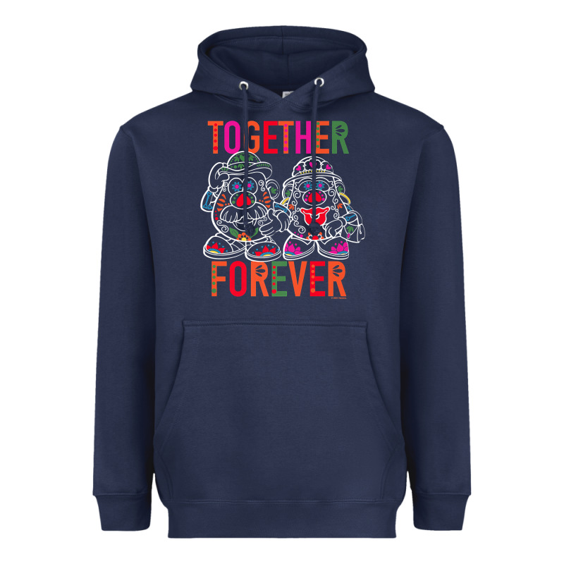 Mr. & Mrs. Potato Head Day Of The Dead Together Forever Premium T Shir Heavyweight Hoodie by linhVisuals | Teevron