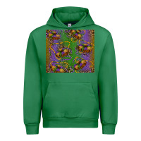 Emerald mardi gras king cake leopard Urban Hoodie - RanaPortraitStore