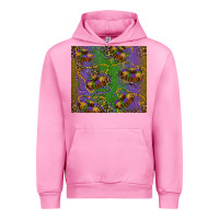 Fuchsia Pink mardi gras king cake leopard Urban Hoodie - RanaPortraitStore