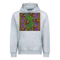 Heather Grey mardi gras king cake leopard Urban Hoodie - RanaPortraitStore
