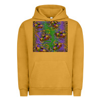 Pigment Peanut Butter mardi gras king cake leopard Urban Hoodie - RanaPortraitStore
