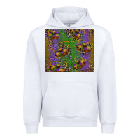 White mardi gras king cake leopard Urban Hoodie - RanaPortraitStore