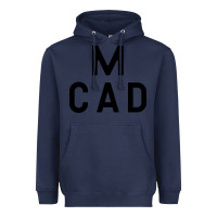 Navy Minneapolis College of Art and Design Heavyweight Hoodie - linhVisuals
