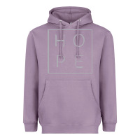 Lavender hope quote Heavyweight Hoodie - linhVisuals