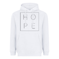 White hope quote Heavyweight Hoodie - linhVisuals
