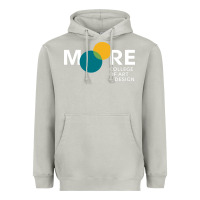 Moon Dust Moore College of Art and Design Heavyweight Hoodie - linhVisuals