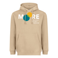 Mushroom Moore College of Art and Design Heavyweight Hoodie - linhVisuals