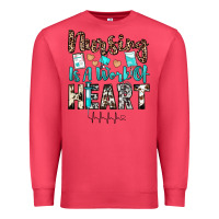 Cardinal nursing is a work of heart Premium Sweatshirt - JahusDesignShop