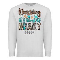 Dove Grey nursing is a work of heart Premium Sweatshirt - JahusDesignShop