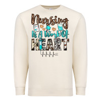 Sandshell nursing is a work of heart Premium Sweatshirt - JahusDesignShop