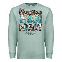Seafoam nursing is a work of heart Premium Sweatshirt - JahusDesignShop