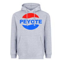 Heather Grey peyote t shirt funny saying sarcastic novelty humor cool t shirt Heavyweight Hoodie - linhVisuals
