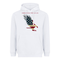 White courage is contagious and eagle Heavyweight Hoodie - linhVisuals
