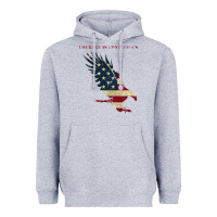 Heather Grey courage is contagious and eagle Heavyweight Hoodie - linhVisuals
