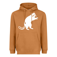 Meerkat raccoon Heavyweight Hoodie - linhVisuals