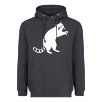 Smoke raccoon Heavyweight Hoodie - linhVisuals