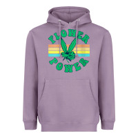 Lavender womens flower power 420 thc pot weed medical marijuana funny weed v ne Heavyweight Hoodie - linhVisuals