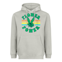 Moon Dust womens flower power 420 thc pot weed medical marijuana funny weed v ne Heavyweight Hoodie - linhVisuals