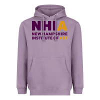 Lavender New Hampshire Institute of Art Heavyweight Hoodie - linhVisuals