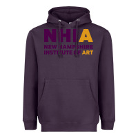 Plum New Hampshire Institute of Art Heavyweight Hoodie - linhVisuals