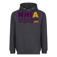 Smoke New Hampshire Institute of Art Heavyweight Hoodie - linhVisuals