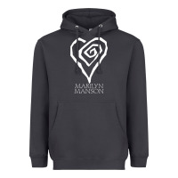 Smoke marlyn manson special music popular Heavyweight Hoodie - linhVisuals