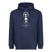 Navy marlyn manson special music popular Heavyweight Hoodie - linhVisuals