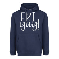 Navy friday quotes Heavyweight Hoodie - linhVisuals