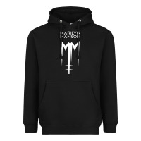 Black marlyn manson special music popular Heavyweight Hoodie - linhVisuals