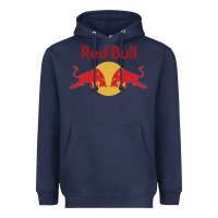 Navy red formula team Heavyweight Hoodie - linhVisuals