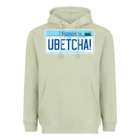 Matcha ubetcha (you betcha) minnesota license plate t shirt Heavyweight Hoodie - linhVisuals