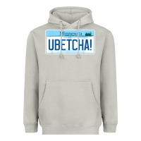 Moon Dust ubetcha (you betcha) minnesota license plate t shirt Heavyweight Hoodie - linhVisuals