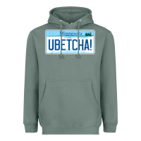 Sage ubetcha (you betcha) minnesota license plate t shirt Heavyweight Hoodie - linhVisuals