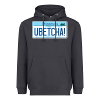 Smoke ubetcha (you betcha) minnesota license plate t shirt Heavyweight Hoodie - linhVisuals