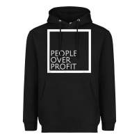 Black people over profit democratic socialism pro socialist symbol t shirt Heavyweight Hoodie - linhVisuals