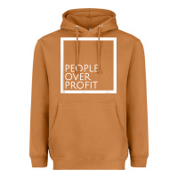 Meerkat people over profit democratic socialism pro socialist symbol t shirt Heavyweight Hoodie - linhVisuals