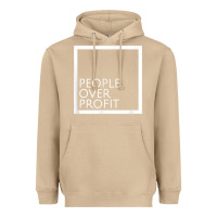 Mushroom people over profit democratic socialism pro socialist symbol t shirt Heavyweight Hoodie - linhVisuals
