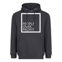 Smoke people over profit democratic socialism pro socialist symbol t shirt Heavyweight Hoodie - linhVisuals