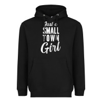 Black womens just a small town girl journey t shirt Heavyweight Hoodie - linhVisuals
