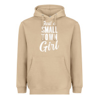Mushroom womens just a small town girl journey t shirt Heavyweight Hoodie - linhVisuals