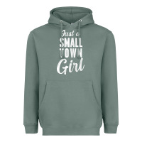 Sage womens just a small town girl journey t shirt Heavyweight Hoodie - linhVisuals
