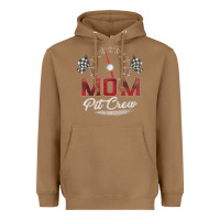 Toasted Coconut race car mom pit crew racing family birthday party t shirt Heavyweight Hoodie - linhVisuals